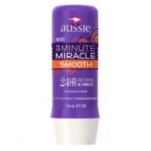AUSSIE 3 MIMUTE MIRACLE SMOOTH - Máscara de Hidratação - AUSSIE - AUSSIE 3 MIMUTE MIRACLE SMOOTH - Máscara de Hidratação - AUSSIE -