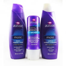 AUSSIE - SHAMPOO + CONDICIONADOR + 3 MIM MIRACLE- AUSSIE AUSSIE - SHAMPOO + CONDICIONADOR + 3 MIM MIRACLE- AUSSIE