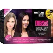 ESCOVA PROGRESSIVA KIT LISO DEFRISAGEM GRADATIVA - SALON LINE ESCOVA PROGRESSIVA KIT LISO DEFRISAGEM GRADATIVA - SALON LINE